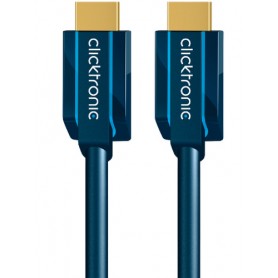 ClickTronic 20m High Speed HDMI cavo HDMI HDMI tipo A (Standard) Blu (70310)
