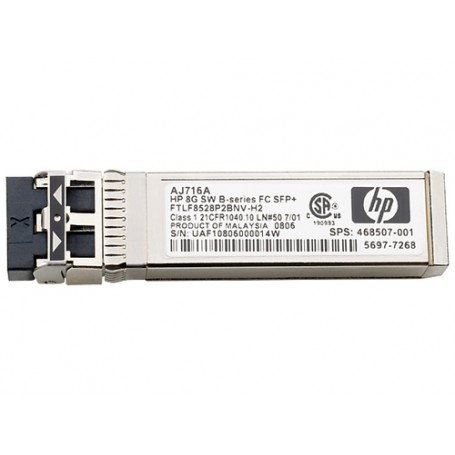 Hewlett Packard Enterprise B-series 10GbE Short Wave SFP+ Transceiver modulo del ricetrasmettitore di rete Fibra ottica (AP823A)