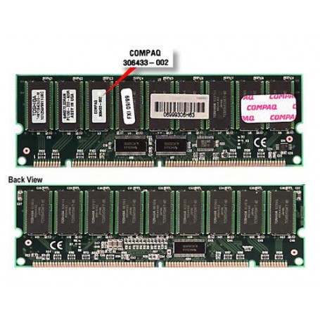 HP SP/CQ Memory 512MB Proliant 3000,5500 memoria 0,5 GB 1 x 0.5 GB 100 MHz (317748-001)