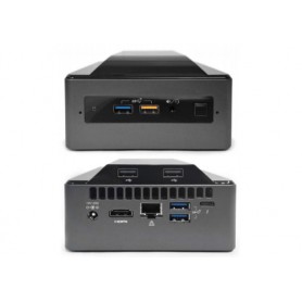 Intel NUC BOXNUC8I7BELS1 barebone per PC/stazione di lavoro PC con dimensioni 0,69 l Nero i7-8565U 1,8 GHz (BOXNUC8I7BELS1)