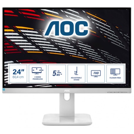 AOC P1 24P1/GR LED display 60,5 cm (23.8") 1920 x 1080 Pixel Full HD Grigio (24P1/GR)
