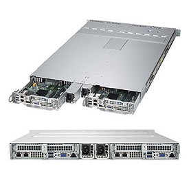Supermicro SYS-1029TP-DC1R sistema barebone per server Intel® C621 LGA 3647 (Socket P) Rack (1U) Nero (SYS-1029TP-DC1R)