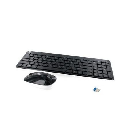 HP 802450-211 tastiera RF Wireless Ungherese Nero, Bianco (802450-211)