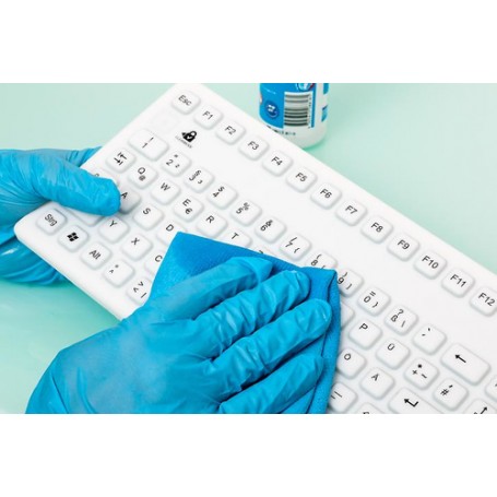 GETT TKG-086-IP68-WHITE tastiera USB QWERTZ Bianco (KG20230)