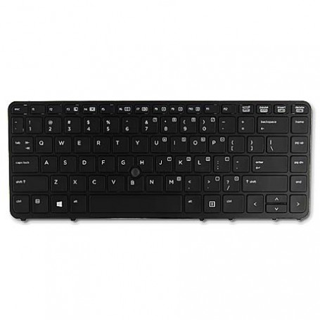 HP Backlit keyboard (Denmark) Tastiera (821157-081)