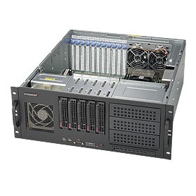 Supermicro SuperServer 6048R-TXR Intel® C612 LGA 2011 (Socket R) Armadio (4U) Nero (SYS-6048R-TXR)