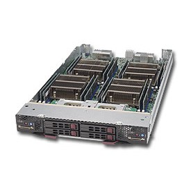 Supermicro Processor Blade SBI-7228R-T2F Intel® C612 LGA 2011 (Socket R) Lama Nero (SBI-7228R-T2F)