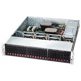 Supermicro CSE-216E26-R1200LPB sistema barebone per server Multiplo Armadio (2U) Nero, Multicolore (CSE-216E26-R1200LPB)