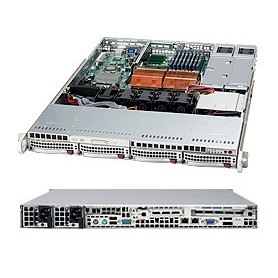 Supermicro SC815TQ-R650CB Intel® C606 LGA 1356 (Presa B2) (CSE-815TQ-R650CB)