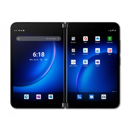 Microsoft Surface Duo 2 14,7 cm (5.8") Doppia SIM Android 11 5G USB tipo-C 8 GB 128 GB 4449 mAh Nero (9C1-00008)