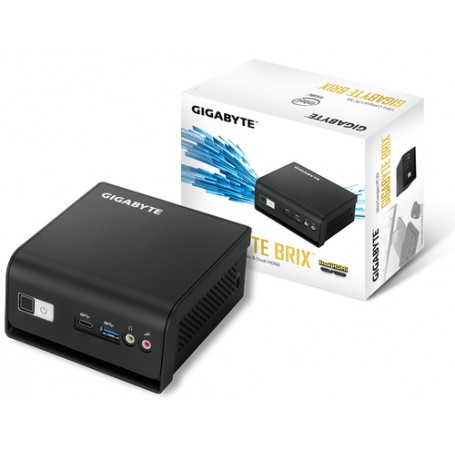 Gigabyte GB-BLCE-4105R barebone per PC/stazione di lavoro SFF Nero BGA 1090 J4105 1,5 GHz (GB-BLCE-4105R)