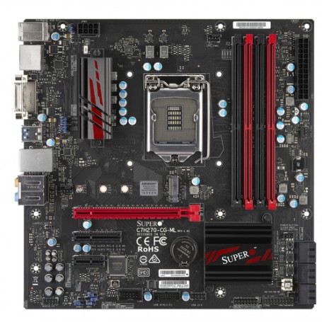 Supermicro C7H270-CG-ML-O Intel® H270 LGA 1151 (Presa H4) micro ATX (C7H270-CG-ML-O)