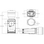 Axis Q1659 85MM F/1.2 Telecamera di sicurezza IP Scatola 5472 x 3648 Pixel (0965-001)