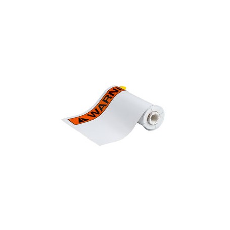 Brady 140889 etichetta per stampante Nero, Arancione, Bianco Etichetta per stampante autoadesiva (140889)
