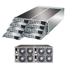Supermicro SYS-F618R2-FT sistema barebone per server Intel® C612 LGA 2011 (Socket R) Nero (SYS-F618R2-FT)