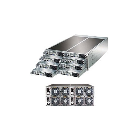 Supermicro SYS-F618R2-FT sistema barebone per server Intel® C612 LGA 2011 (Socket R) Nero (SYS-F618R2-FT)