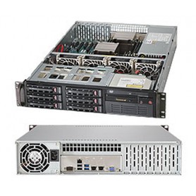 Supermicro SuperServer 6028R-T Intel® C612 LGA 2011 (Socket R) Armadio (2U) Nero (SYS-6028R-T)