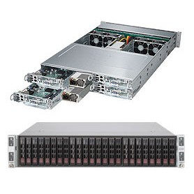 Supermicro SuperServer 2027PR-HC1FR Intel® C602 LGA 2011 (Socket R) Armadio (2U) Nero (SYS-2027PR-HC1FR)