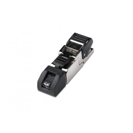 Digitus A-MFP6A 8-8 TG cavo di collegamento RJ-45 Nero, Metallico (A-MFP6A 8-8 TG)