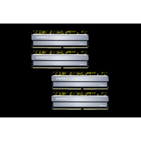 G.Skill Sniper X F4-3600C19Q-32GSXKB memoria 32 GB 4 x 8 GB DDR4 3600 MHz (F4-3600C19Q-32GSXKB)