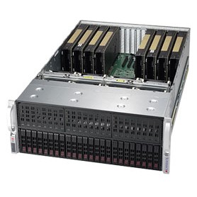 Supermicro SYS-4029GP-TRT2 sistema barebone per server Intel C622 LGA 3647 (Socket P) Armadio (5U) Nero (SYS-4029GP-TRT2)
