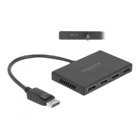 DeLOCK 87794 ripartitore video DisplayPort 4x DisplayPort (87794)
