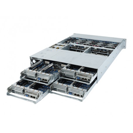 Gigabyte H252-Z10 Socket SP3 Armadio (2U) Nero, Acciaio (6NH252Z10MR-00)