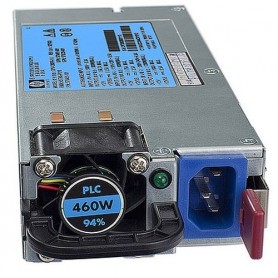 Hewlett Packard Enterprise 599381-001 alimentatore per computer 460 W Nero, Argento (599381-001)