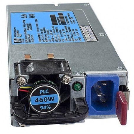 Hewlett Packard Enterprise 599381-001 alimentatore per computer 460 W Nero, Argento (599381-001)