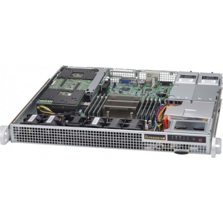 Supermicro SuperChassis 514-R407W Supporto Grigio 400 W (CSE-514-R407W)