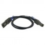 QNAP CAB-SAS30M-8644-8088 cavo Serial Attached SCSI (SAS) 1 m Nero, Metallico (CAB-SAS30M-8644-8088)