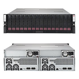 Supermicro SuperStorage 937R-E2CJB Armadio (3U) Nero (SSG-937R-E2CJB)