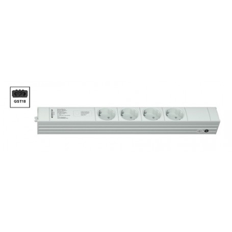 Vertiv Knürr 03.316.204.1 unità di distribuzione dell'energia (PDU) 4 presa(e) AC Grigio (033162041)