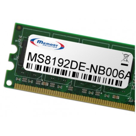 Memory Solution MS8192DE-NB006A memoria 8 GB Data Integrity Check (verifica integrità dati) (MS8192DE-NB006A)