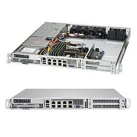 Supermicro SYS-1018D-FRN8T sistema barebone per server Intel SoC BGA 1667 Rack (1U) Argento (SYS-1018D-FRN8T)