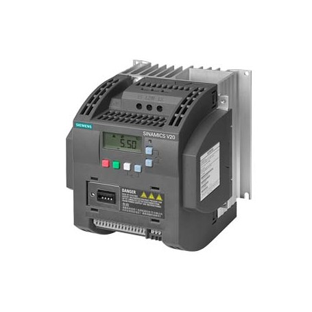Siemens 6SL3210-5BE23-0UV0 convertitore di frequenza Nero (6SL3210-5BE23-0UV0)