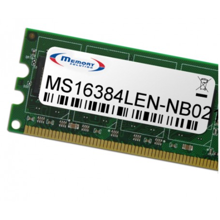 Memory Solution MS16384LEN-NB021A memoria 16 GB Data Integrity Check (verifica integrità dati) (MS16384LEN-NB021A)