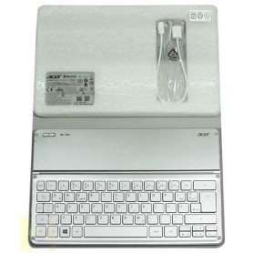 Acer NK.BTH13.00A tastiera per dispositivo mobile Argento Bluetooth AZERTY Francese (NK.BTH13.00A)