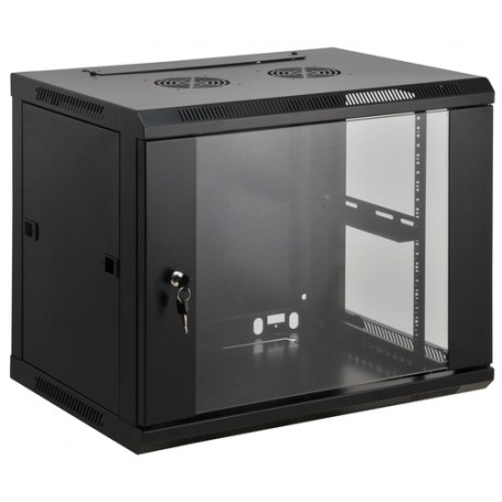 Intellinet 712088 rack 12U Da parete Nero (712088)