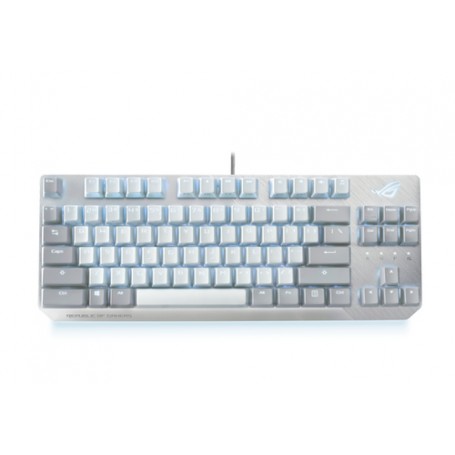 ASUS ROG Strix Scope NX TKL Moonlight White tastiera USB Francese Bianco (90MP02B6-BKFA00)