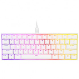 Corsair CH-9194114-DE - Tastatur tastiera USB Tedesco Bianco (CH-9194114-DE)