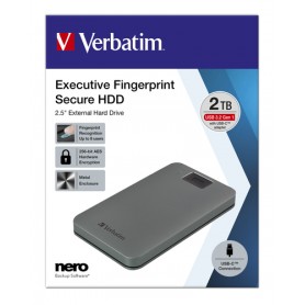 Verbatim 53653 disco rigido esterno 2000 GB Grigio (53653)