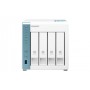 QNAP TS-431K NAS Tower Collegamento ethernet LAN Blu, Bianco Alpine AL-214 (TS-431K/12TBVN)