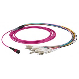 EFB Elektronik MTPF12LCOM4-5 cavo a fibre ottiche 5 m MTP 12x LC OM4 Porpora (MTPF12LCOM4-5)