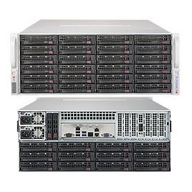 Supermicro SuperStorage Server 5049P-E1CTR36L Intel C622 LGA 3647 (Socket P) Armadio (4U) Nero (SSG-5049P-E1CTR36L)