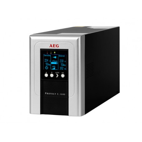 AEG Protect C. 1000 Doppia conversione (online) 1 kVA 900 W 4 presa(e) AC (6000021234)