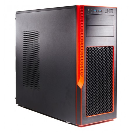 Supermicro SuperChassis GS5B-000R Midi Tower Nero, Rosso (CSE-GS5B-000R)