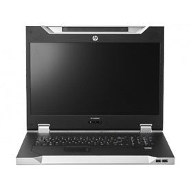 Hewlett Packard Enterprise LCD8500 1U UK Rackmount Console Kit console a rack 47 cm (18.5") 1600 x 1200 Pixel (AF631A)