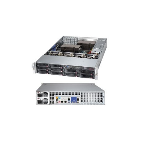 Supermicro SuperServer 6027AX-72RF-HFT2 Intel® C602 LGA 2011 (Socket R) Armadio (2U) Nero (SYS-6027AX-72RF-HFT2)