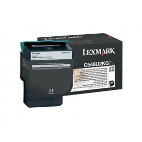Lexmark C546U2 cartuccia toner 1 pz Originale Nero (C546U2KG)